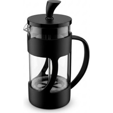 Airobazar French Press 350 ml,  Dayanıklı Cam Filtre Kahve ve Bitki Çayı Demliği