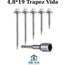 Seka Hand Tools 4,8*19 Trapez Vida 300ADET