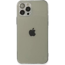 İntora Iphone 12 Kılıf Fly Lens Silikon - Şeffaf