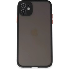 İntora Iphone 11 Kılıf Montreal Silikon Kapak - Siyah