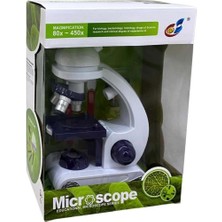 Özgürce Eğlenceli Pilli Mikroskop Seti, Keşif ve Öğrenme Hedefli Hobi Seti
