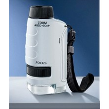 Özgürce Mini El Mikroskobu 250X, Çocuklar Için, Cep Boy, Keşif ve Bilim Seti