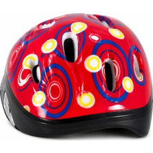 Duman Oyuncak Renkli Desenli Çocuk Bisiklet Kaskı – Ayarlanabilir, Hafif ve Güvenli