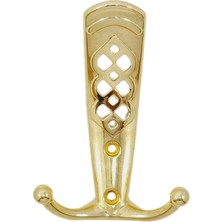 Nobel Portmanto Askı Motif Gold - 5 Adet