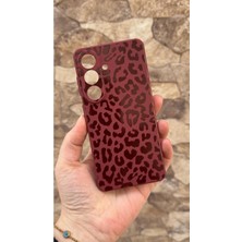 Vip Case Samsung Galaxy S26 Uyumlu Leopar Desenli Silikon Darbe Emici Klasik Korumalı Rubber Kılıf