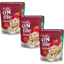 Yayla Onlife Kuru Meyveli Fındıklı Müsli 350 G X3