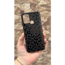 Vip Case Casper Via F20 Uyumlu Leopar Desenli Silikon Darbe Emici Klasik Korumalı Rubber Kılıf