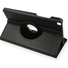 İntora Galaxy T290 Tab A 8 Kılıf 360 Tablet Deri Kılıf - Siyah