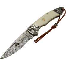 Alpargos Damascus Sedef Çakı S-2219 17,5 cm