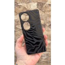 Vip Case Vivo V40 5g Uyumlu Zebra Desenli Silikon Darbe Emici Klasik Korumalı Rubber Kılıf