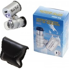 Özgürce 60X Mini Mikroskop, Kompakt ve Yüksek Çözünürlüklü Görüntü