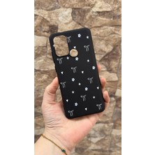 Vip Case Casper Via F20 Uyumlu Mini Fiyonk Desenli Silikon Darbe Emici Klasik Korumalı Rubber Kılıf
