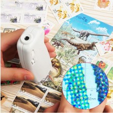 Özgürce LED Işıklı 100X Mikroskop ve Kılıflı Fokus Ayarlı Büyüteç Seti