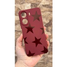 Vip Case Redmi 13C Uyumlu Star Lansman Kamera Korumalı Yumuşak Silikon Rubber Kılıf