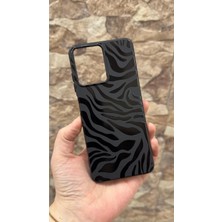 Vip Case Casper Via M40 Uyumlu Zebra Desenli Silikon Darbe Emici Klasik Korumalı Rubber Kılıf