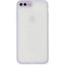 İntora Iphone 7 Kılıf Montreal Silikon Kapak - Mor