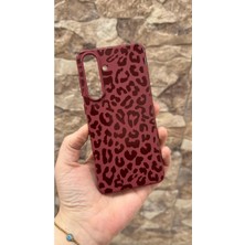 Vip Case Samsung Galaxy S25 Fe Uyumlu Leopar Desenli Silikon Darbe Emici Klasik Korumalı Rubber Kılıf