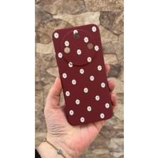 Vip Case Honor Magic 8 Lite Uyumlu Beyaz Papatya Desenli Silikon Darbe Emici Klasik Korumalı Rubber Kılıf