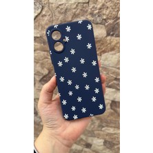 Vip Case Omix X5 Uyumlu Mini Papatya Desenli Silikon Darbe Emici Klasik Korumalı Rubber Kılıf 277
