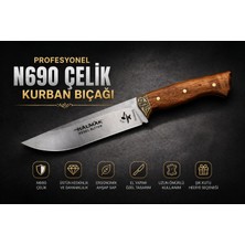 Halmak N690 Çelik Kurban Kesim Bıçağı