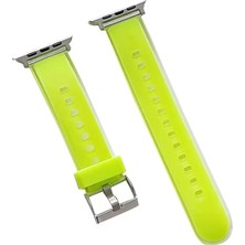 İntora Watch 38MM Jelly Silikon Kordon - Yeşil