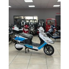 Yuki Yk-43 Galaxy-S Eletirkli Motosiklet Tek Şarj ile Max (100km menzil ) Yeni Model 2026