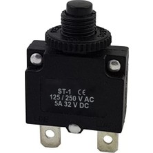 İntora IC-271S St-1 Termik Resetli Sigorta 125/250V Ac 32V Dc 5 Amper
