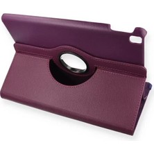 İntora Ipad 10.2 (7.nesil) Kılıf 360 Tablet Deri Kılıf - Mürdüm