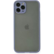 İntora Iphone 11 Kılıf Montreal Silikon Kapak - Gri