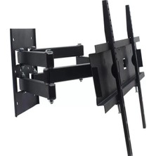 İntora PWR-H44 39''-55'' Çift Kollu Kilitli Hareketli Duvar Askı Aparatı