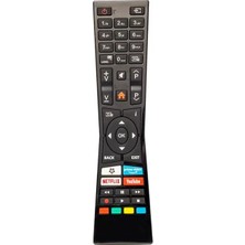 İntora Netflix-Youtube-Prime Video Tuşlu Lcd-Led Tv Kumanda (SRC-4316)(17382 Kalıp)