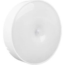 İntora Ledx Al-Xyd-02 Hareket Sensörlü Şarjlı Beyaz Dolap LED Aydınlatma Lambası 800MAH Micro-Usb 6500K