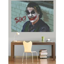 Mushen Studio Joker Six? The Dark Knight Kanvas Tablo Duvar Dekoru Sanat Eseri Çerçevesiz Ev Ofis
