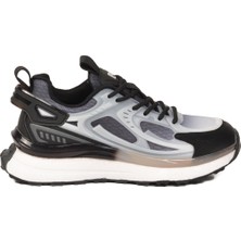 Pierre Cardin Gri-Siyah Memory Foarm Unisex Spor Ayakkabı PCI-10106 Z
