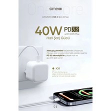 Simex Type C SPS-22 OneCore  40W Sarj Cihazi