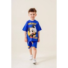 Lilnest Mickey Mouse Baskılı Erkek Çocuk Takım
