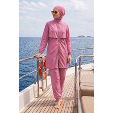 Haliç Mayo Paraşüt Tam Kapalı Tesettür Mayo 20251 Pembe