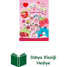 Doğan Çocuk Squishmallows Sevimli Çıkartmalar + Dünya Klasiği