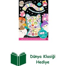 Doğan Çocuk Squishmallows Pofuduk Çıkartmalar + Dünya Klasiği