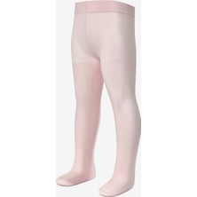 Le Mabelle Pembe Minik Kalp Desenli Kız Çocuk Külotlu Çorap