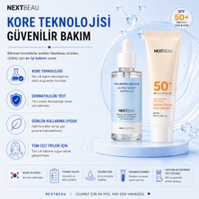 Next Beau Hyaluronic Acid Ampoule + SPF50+++BRIGHTENING Sun Cream Seti | Yoğun Nemlendirici & Aydınlatıcı Cilt Bakım