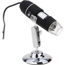 Özgürce Yüksek Çözünürlüklü USB Endoskop Kamera Mikroskop 50X-1000X 8 LED