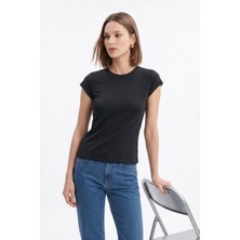 Rays Siyah 511 Bisiklet Yaka Slim Fit Tişört