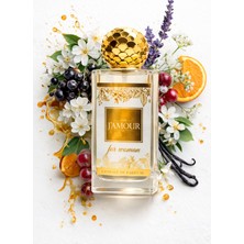 J'Amour W338 Librety Intense Kadın Parfüm 50 ml Yoğun Vanilya & Amber Koku, Lavanta, Portakal Çiçeği ve Misk