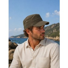 Aydın Şapkacınız Unisex Castro Kep Şapka Düz Renk Yazlık Pamuklu Günlük  Şapka