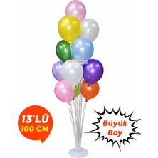 Parti Pera 13'lü Büyük Boy Balon Standı 100 cm