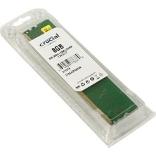 Crucial 8GB DDR4 2400MHz CL17 PC Ram Oyun ve Tasarım Uyumlu Yüksek Performans