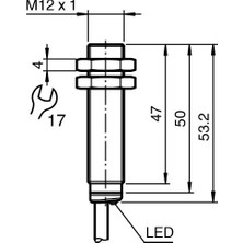 Pepperl+Fuchs 326161-0003 - NBB4-12GM50-E0 - Pepperl-Fuchs
