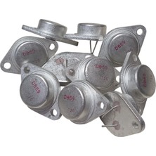 Devre Dünyası 10 Adet 2SD869 To-3 3.5A 1500V 50W Npn Transistör (Sanyo Japon Üretimi)