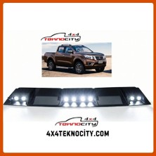 Teknocity Nissan Navara 2015 Sonrası Ledli Moonvisör Tavan Kebi Beyaz Süper LED Off-Road Aksesuarı